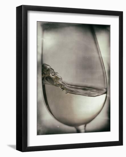 Swirling White Wine-Steve Lupton-Framed Photographic Print