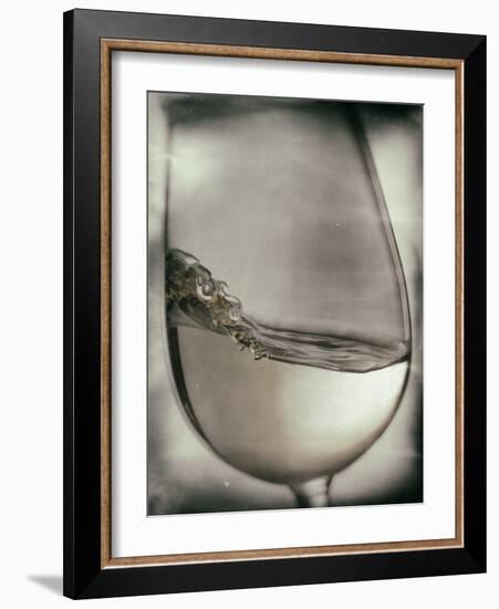 Swirling White Wine-Steve Lupton-Framed Photographic Print