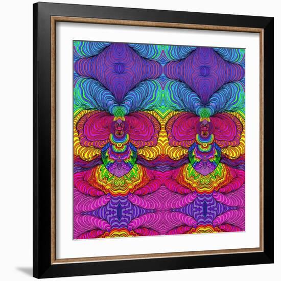 Swirls 316 A-Howie Green-Framed Giclee Print