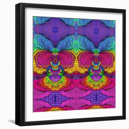 Swirls 316 A-Howie Green-Framed Giclee Print