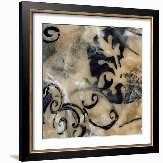 Swirls and Whirls IV-Jennifer Goldberger-Framed Art Print