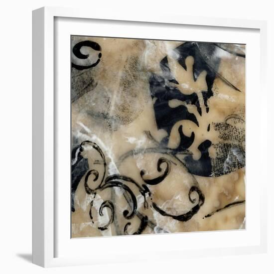 Swirls and Whirls IV-Jennifer Goldberger-Framed Art Print