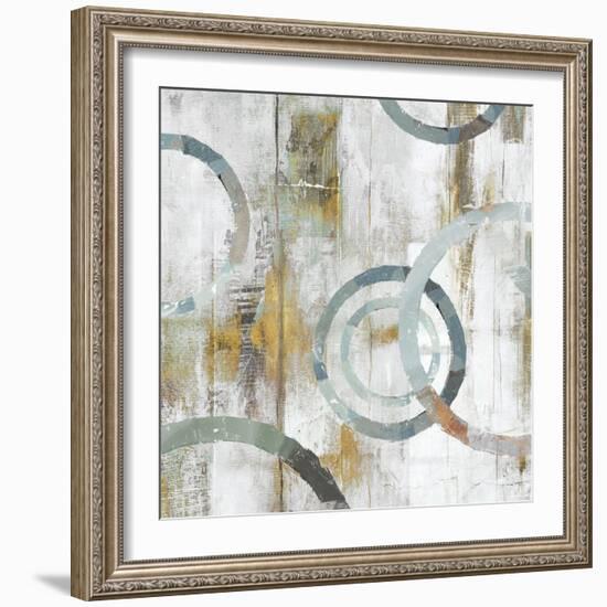 Swirls II-Isabelle Z-Framed Art Print