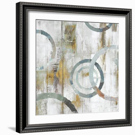 Swirls II-Isabelle Z-Framed Art Print