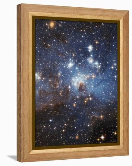 Swirls of Gas and Dust Reside in This Ethereal-Looking Region of Star Formation-Stocktrek Images-Framed Premier Image Canvas