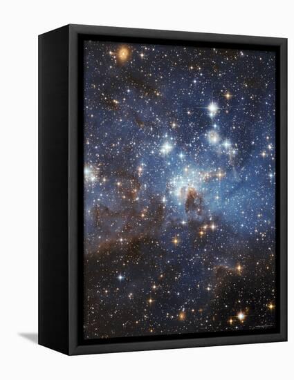 Swirls of Gas and Dust Reside in This Ethereal-Looking Region of Star Formation-Stocktrek Images-Framed Premier Image Canvas