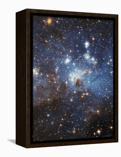 Swirls of Gas and Dust Reside in This Ethereal-Looking Region of Star Formation-Stocktrek Images-Framed Premier Image Canvas