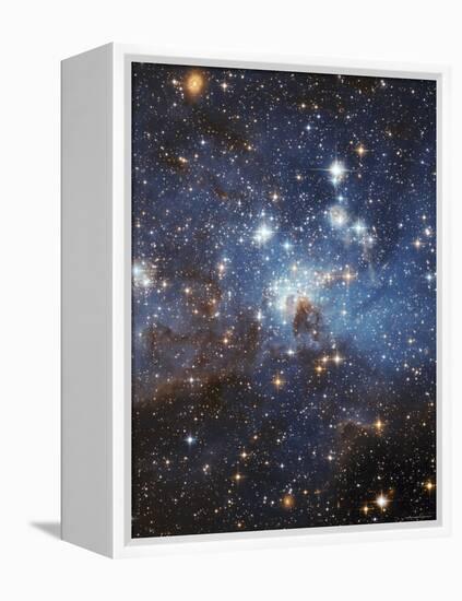 Swirls of Gas and Dust Reside in This Ethereal-Looking Region of Star Formation-Stocktrek Images-Framed Premier Image Canvas