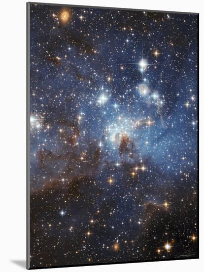 Swirls of Gas and Dust Reside in This Ethereal-Looking Region of Star Formation-Stocktrek Images-Mounted Photographic Print