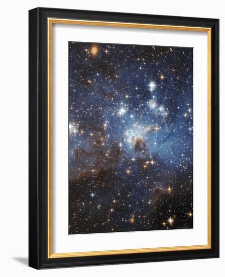 Swirls of Gas and Dust Reside in This Ethereal-Looking Region of Star Formation-Stocktrek Images-Framed Photographic Print