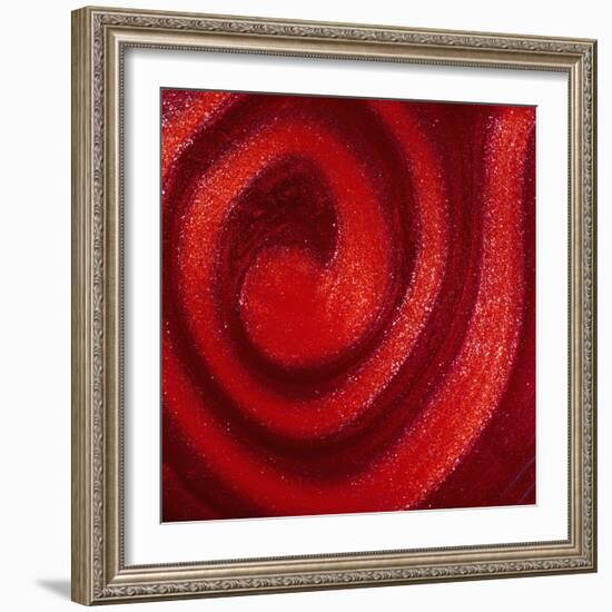 Swirls of nail polish-Jack Miskell-Framed Photographic Print