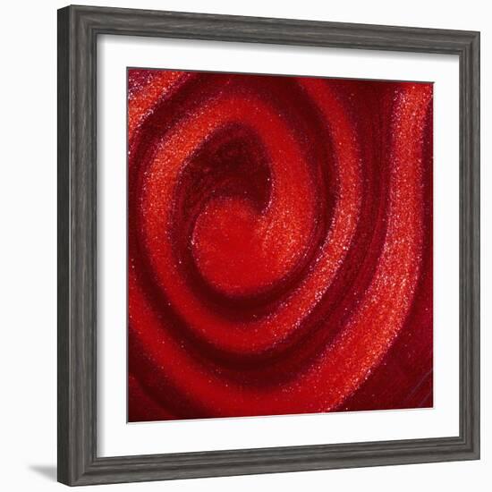 Swirls of nail polish-Jack Miskell-Framed Photographic Print