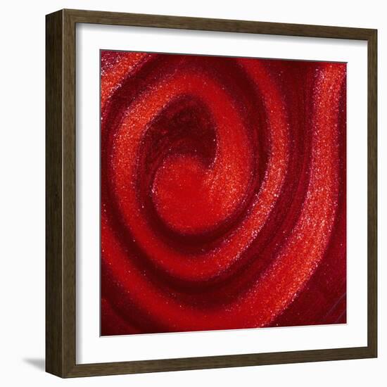 Swirls of nail polish-Jack Miskell-Framed Photographic Print