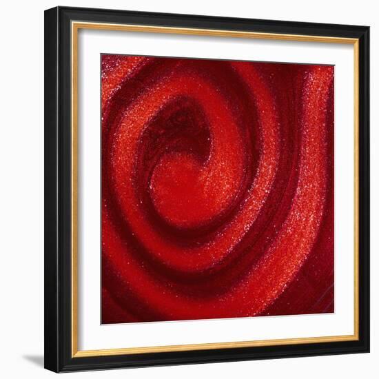 Swirls of nail polish-Jack Miskell-Framed Photographic Print