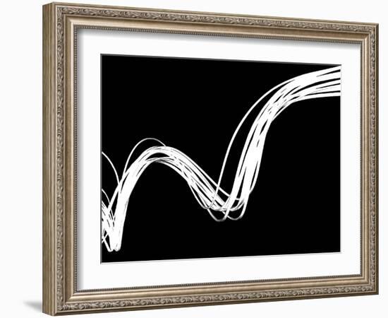 Swirls Reverse I-Monika Burkhart-Framed Photographic Print