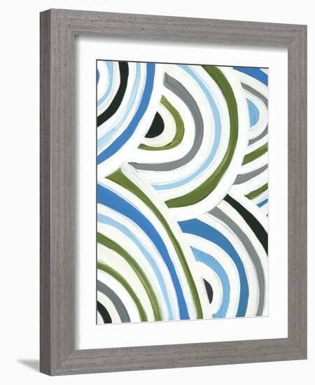 Swirly Bob I-Jodi Fuchs-Framed Art Print