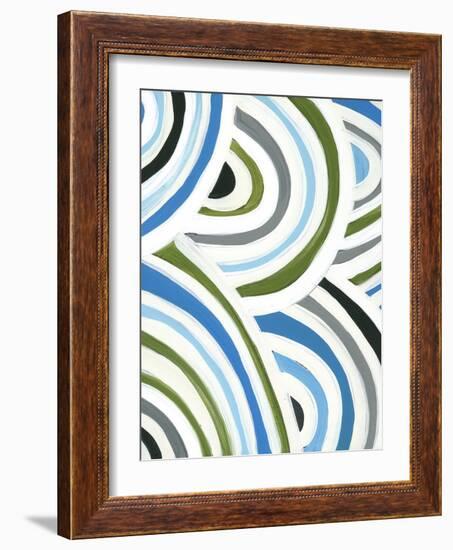 Swirly Bob I-Jodi Fuchs-Framed Art Print