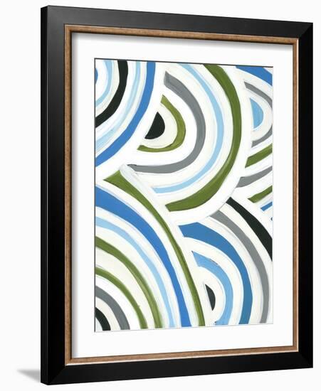 Swirly Bob I-Jodi Fuchs-Framed Art Print