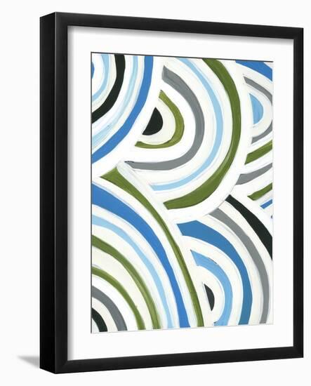 Swirly Bob I-Jodi Fuchs-Framed Art Print