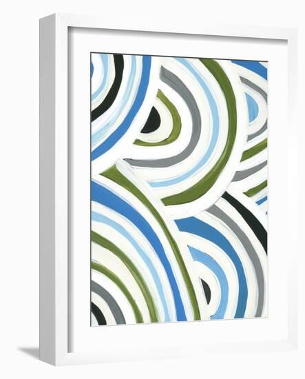 Swirly Bob I-Jodi Fuchs-Framed Art Print