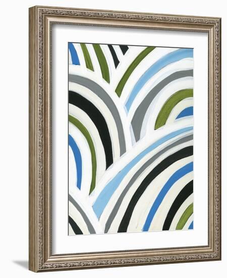 Swirly Bob II-Jodi Fuchs-Framed Art Print