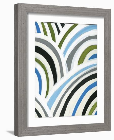 Swirly Bob II-Jodi Fuchs-Framed Art Print