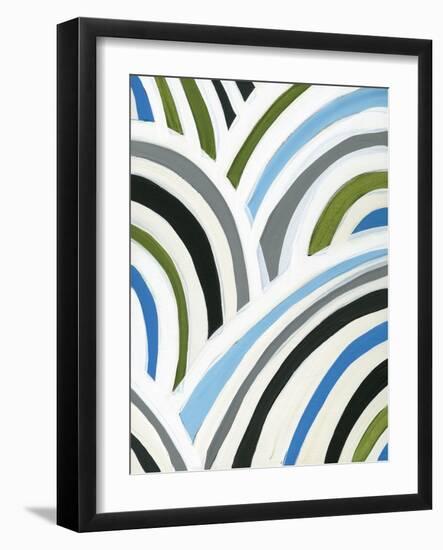 Swirly Bob II-Jodi Fuchs-Framed Art Print