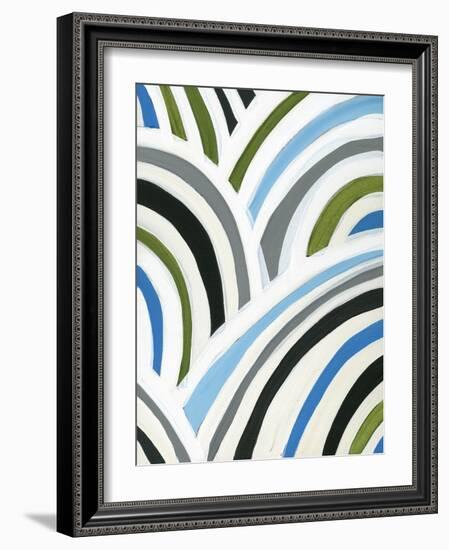 Swirly Bob II-Jodi Fuchs-Framed Art Print