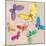 Swirly Butterflies + Neutral Back-Robbin Rawlings-Mounted Art Print