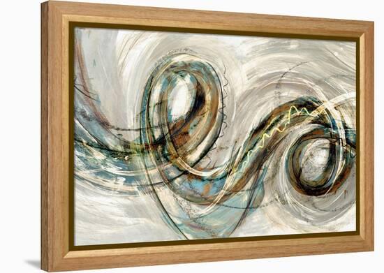 Swirly Wirly II-Anna Polanski-Framed Stretched Canvas