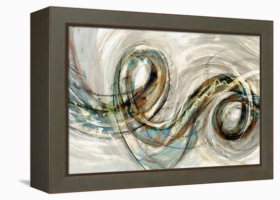 Swirly Wirly II-Anna Polanski-Framed Stretched Canvas