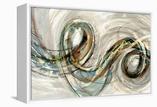 Swirly Wirly II-Anna Polanski-Framed Stretched Canvas