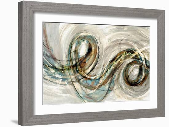 Swirly Wirly II-Anna Polanski-Framed Art Print