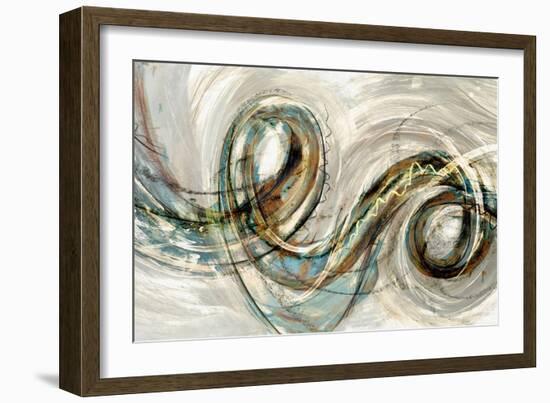 Swirly Wirly II-Anna Polanski-Framed Art Print