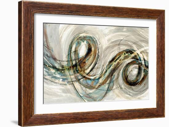 Swirly Wirly II-Anna Polanski-Framed Art Print