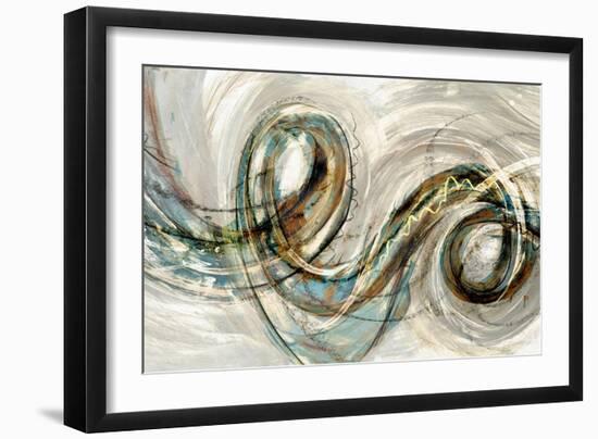 Swirly Wirly II-Anna Polanski-Framed Art Print