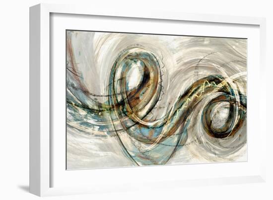 Swirly Wirly II-Anna Polanski-Framed Art Print