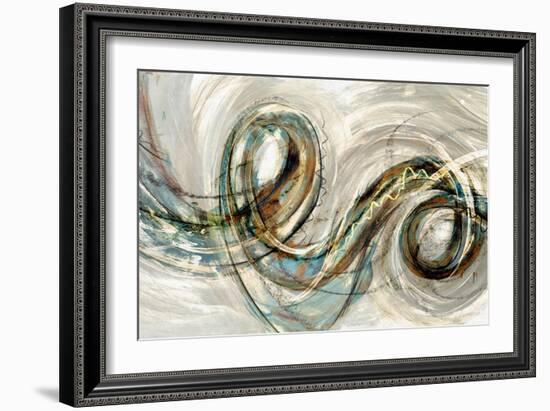 Swirly Wirly II-Anna Polanski-Framed Art Print