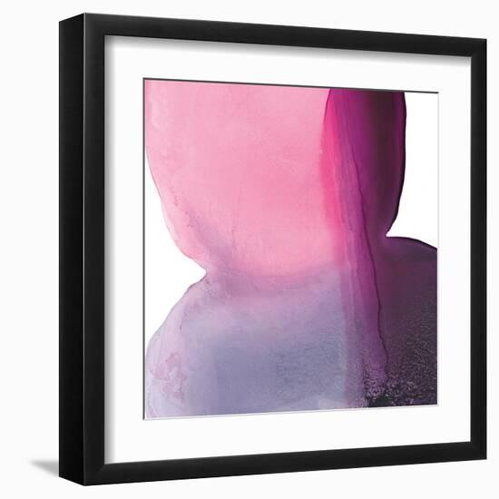 Swish of Magenta II-Piper Rhue-Framed Art Print