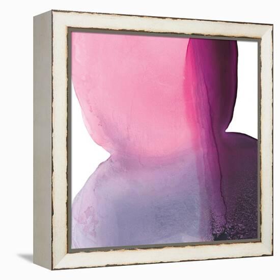 Swish of Magenta II-Piper Rhue-Framed Stretched Canvas