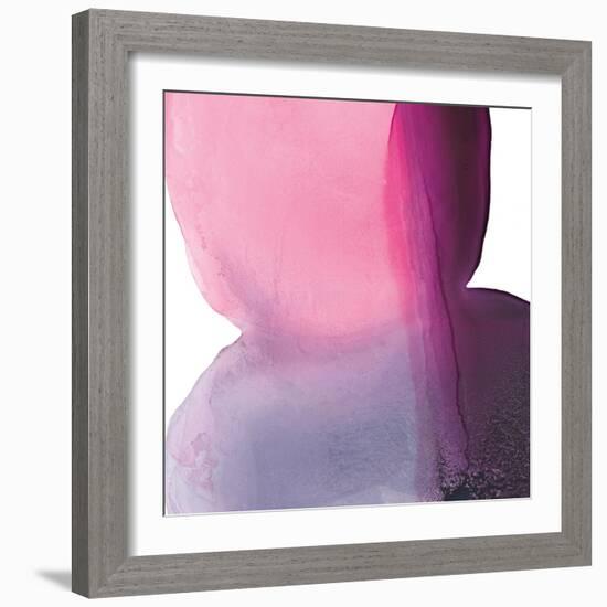 Swish of Magenta II-Piper Rhue-Framed Art Print