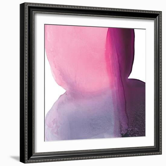 Swish of Magenta II-Piper Rhue-Framed Art Print