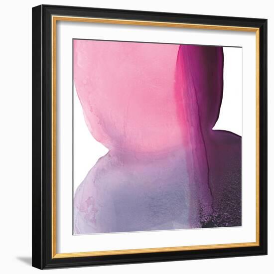 Swish of Magenta II-Piper Rhue-Framed Art Print