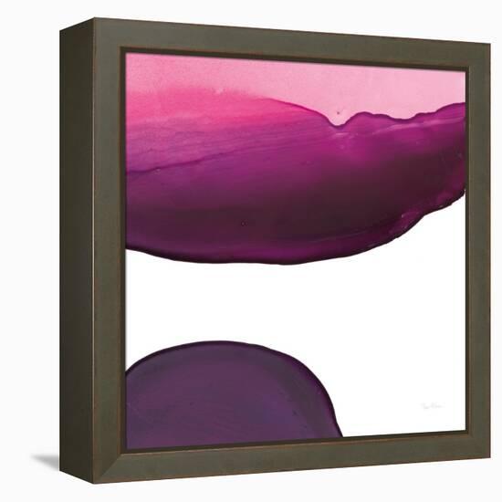 Swish of Magenta III-Piper Rhue-Framed Stretched Canvas