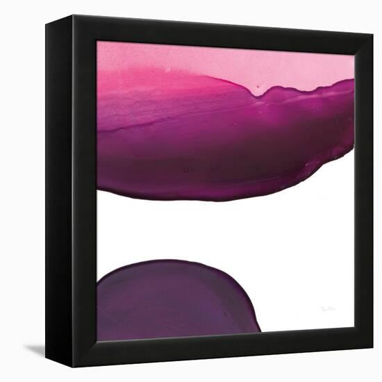 Swish of Magenta III-Piper Rhue-Framed Stretched Canvas