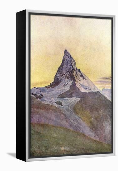 Swiss Alps, Matterhorn-null-Framed Stretched Canvas