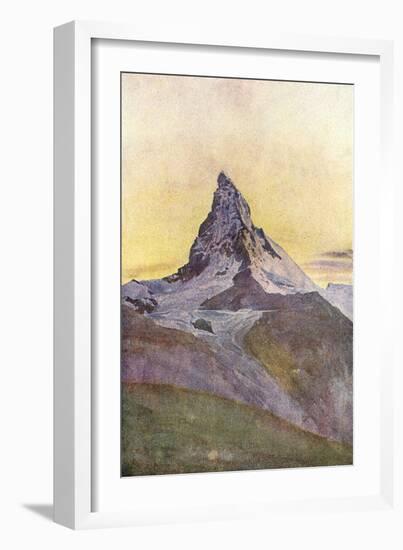 Swiss Alps, Matterhorn-null-Framed Premium Giclee Print