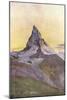 Swiss Alps, Matterhorn-null-Mounted Art Print