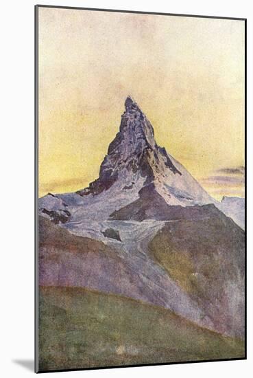 Swiss Alps, Matterhorn-null-Mounted Art Print