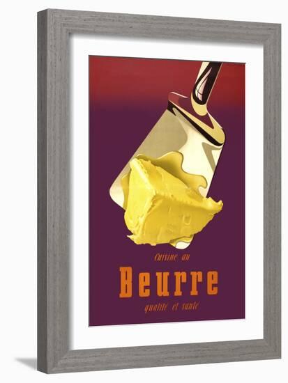 Swiss, Better Butter-null-Framed Giclee Print